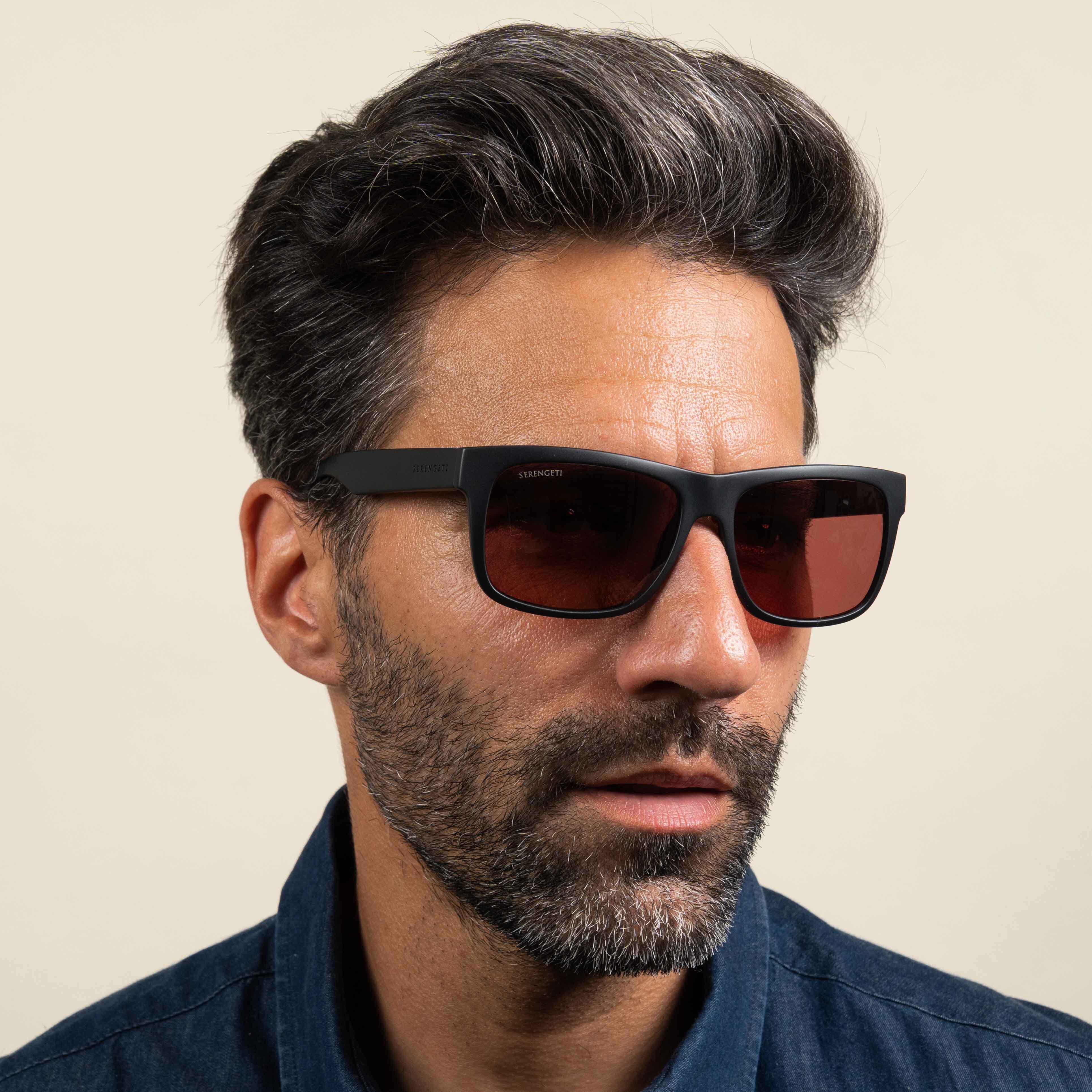 Serengeti POSITANO - Stylish Men's Sunglasses - Lightweight Frame